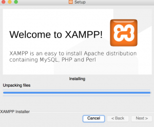 XAMPPのインストール手順